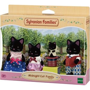 Sylvanian Families Midnight Cat Family - Dollhouse Playsets - figurines Sylvanian Families Midnight Cat Family - Dollhouse Playsets - figurines