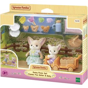 Sylvanian Families Ensemble de Pique-Nique Ensoleillé avec Fennec Fox & Bébé Sylvanian Families Ensemble de Pique-Nique Ensoleillé avec Fennec Fox & Bébé