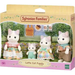 Sylvanian Families Model 5738 Latte Cat Family Dollhouse Playsets Sylvanian Families Model 5738 Latte Cat Family Dollhouse Playsets