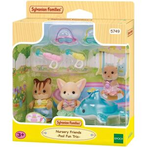 Sylvanian Families 5749 Nursery Friends Pool Fun Trio - Children's Toy Sylvanian Families 5749 Nursery Friends Pool Fun Trio - Children's Toy