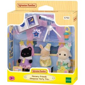 Sylvanian Families Midnight Cat Baby - Sleepover Toy Set - Children's Toy Figure Sylvanian Families Midnight Cat Baby - Sleepover Toy Set - Children's Toy Figure