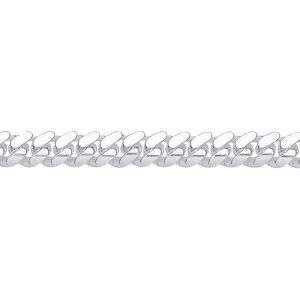 Jewelco London Model GVCH56 - Unisex Rhodium Silver Miami Cuban Necklaces Jewelco London Model GVCH56 - Unisex Rhodium Silver Miami Cuban Necklaces