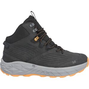 Hi-Tec Trek Mid Hiking Boots - Steel/charcoal/bright Marigold - Hiking Boots Hi-Tec Trek Mid Hiking Boots - Steel/charcoal/bright Marigold - Hiking Boots
