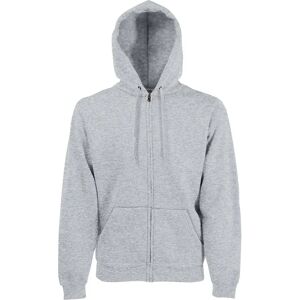 Fruit Of The Loom Men's Charcoal Hoodie - Zip-Up Sweatshirt - 2XL Fruit Of The Loom Men's Charcoal Hoodie - Zip-Up Sweatshirt - 2XL