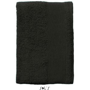 SOLS Island 50 Black Cotton Hand Towel - Hand Towel SOLS Island 50 Black Cotton Hand Towel - Hand Towel
