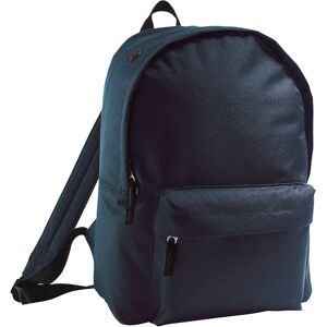 SOLS Rider Backpack - Unisex, French Navy - 600D polyester - 40x28x14cm - Backpack SOLS Rider Backpack - Unisex, French Navy - 600D polyester - 40x28x14cm - Backpack