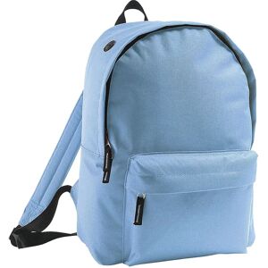 Sols Rider Backpack - Zipped main, Front pocket, 600D polyester, Sky Blue Sols Rider Backpack - Zipped main, Front pocket, 600D polyester, Sky Blue