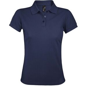 Sols Vrouwen Prime Pique Polo Shirt - Marineblauw - Large - Polo Sols Vrouwen Prime Pique Polo Shirt - Marineblauw - Large - Polo