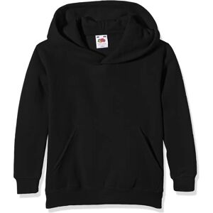 Sweat à Capuche Noir pour Enfants de Fruit Of The Loom - Sweatshirt - Publicité Sweat à Capuche Noir pour Enfants de Fruit Of The Loom - Sweatshirt - Publicité