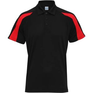 AWDis Just Cool Mens Short Sleeve Contrast Panel Polo Shirt - Polo Shirt AWDis Just Cool Mens Short Sleeve Contrast Panel Polo Shirt - Polo Shirt