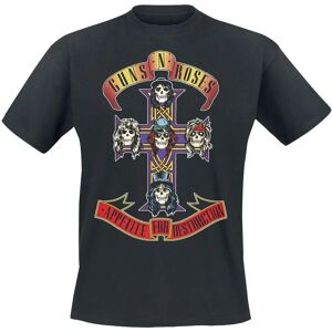 Guns N' Roses Appetite For Destruction Short Sleeve T-Paita - Mies - Musta Guns N' Roses Appetite For Destruction Short Sleeve T-Paita - Mies - Musta