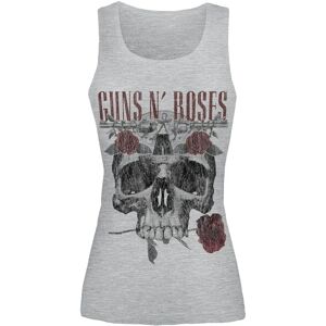 Guns N' Roses Flower Skull Top - M-XL - Sans manches - Col rond - Publicité Guns N' Roses Flower Skull Top - M-XL - Sans manches - Col rond - Publicité