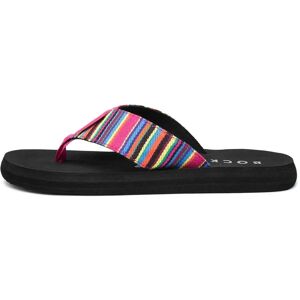 Rocket Dog Adios Aloe Stripe Flip-Flop - Pink Rocket Dog Adios Aloe Stripe Flip-Flop - Pink