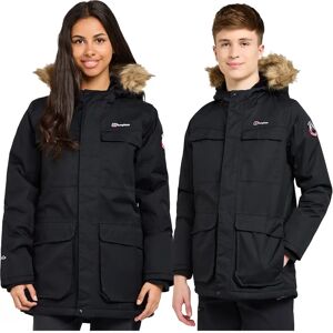 Berghaus Kids' Fourstones Waterproof Parka Jacket - Black - 9-10y Berghaus Kids' Fourstones Waterproof Parka Jacket - Black - 9-10y