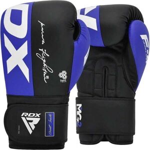 RDX Rex F4 Boxing Gloves - Blue/Black - 12oz RDX Rex F4 Boxing Gloves - Blue/Black - 12oz