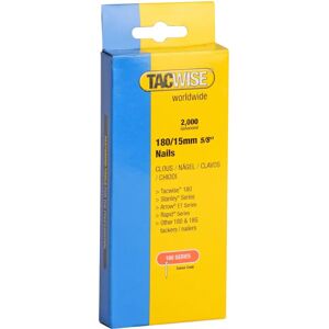 Tacwise 180/15MM 18G Nails - Nails for Nail Gun Tacwise 180/15MM 18G Nails - Nails for Nail Gun