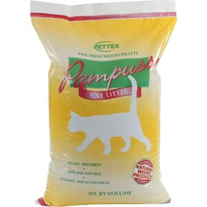Pettex Pampuss Woodbase Pine Fresh Cat Litter - Cat litter Pettex Pampuss Woodbase Pine Fresh Cat Litter - Cat litter