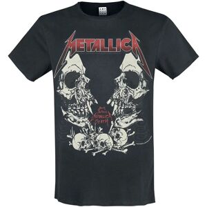 Metallica - Birth School Amplified Vintage Black Xx Large T-Shirt - T-Shirt Metallica - Birth School Amplified Vintage Black Xx Large T-Shirt - T-Shirt