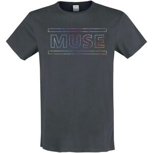 Muse XL Kurzarm T-Shirt - Logo - Anthrazit - Herren Muse XL Kurzarm T-Shirt - Logo - Anthrazit - Herren