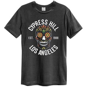 Cypress Hill Modèle Crâne Floral T-Shirt Manches Courtes - T-Shirt - Publicité Cypress Hill Modèle Crâne Floral T-Shirt Manches Courtes - T-Shirt - Publicité