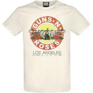 T-Shirt Vintage Bullet de Guns N' Roses - Unisexe Blanc - Publicité T-Shirt Vintage Bullet de Guns N' Roses - Unisexe Blanc - Publicité