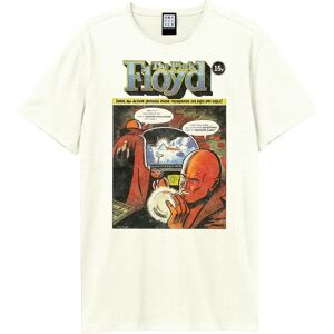 Amplified Clothing Pink Floyd Officiell Musikprogram T-Shirt Vit XXL - T-Shirt Amplified Clothing Pink Floyd Officiell Musikprogram T-Shirt Vit XXL - T-Shirt