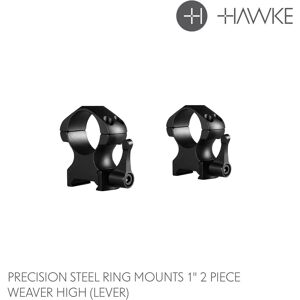Hawke Pro-Acero 1" Hög Montering - Stålringar Hawke Pro-Acero 1" Hög Montering - Stålringar