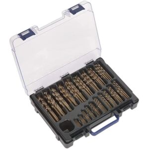 Sealey DBS170CB HSS Cobalt Drill Set - 170pc, 1-10mm Sealey DBS170CB HSS Cobalt Drill Set - 170pc, 1-10mm