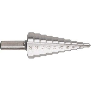Sealey AK4744 High-speed Step Drill Bit 4-22mm Double Flute Sealey AK4744 High-speed Step Drill Bit 4-22mm Double Flute