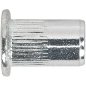 Sealey M8 Zinc Plated Threaded Insert - Pack of 50 Sealey M8 Zinc Plated Threaded Insert - Pack of 50