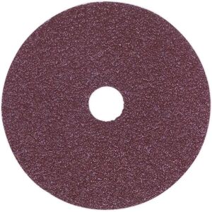 Sealey FBD11536 Fibre Backed Ø115mm 36Grit Sanding Disc - Pack of 25 Sealey FBD11536 Fibre Backed Ø115mm 36Grit Sanding Disc - Pack of 25