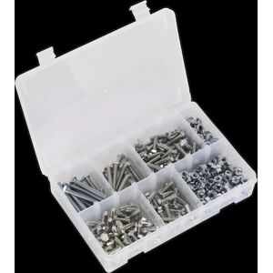 Sealey AB050SNW Setscrew, Nut & Washer Assortment - High Tensile M6 Sealey AB050SNW Setscrew, Nut & Washer Assortment - High Tensile M6