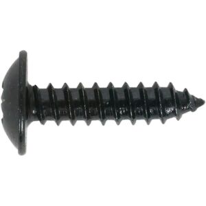 Sealey BST4813 Self Tapping Screw - 4.8 x 13mm Black Pozi Pack of 100 Sealey BST4813 Self Tapping Screw - 4.8 x 13mm Black Pozi Pack of 100