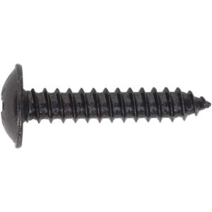 Sealey BST4825 Self Tapping Screw - 4.8 x 25mm Black Pozi - Self Tapping Screw Sealey BST4825 Self Tapping Screw - 4.8 x 25mm Black Pozi - Self Tapping Screw