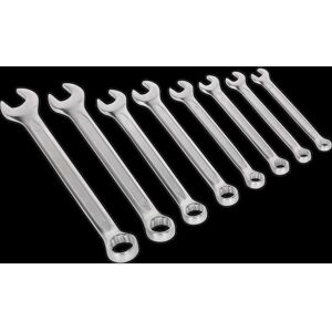 Sealey AK63252 Combination Spanner Set - 8pc, Cold Stamped, Metric Sealey AK63252 Combination Spanner Set - 8pc, Cold Stamped, Metric