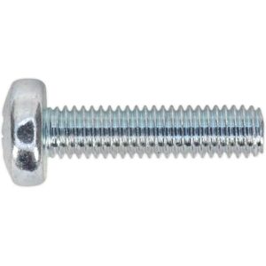 Sealey M5 x 20mm Machine Screw - Zinc Pozi DIN 7985Z - Pack of 100 Sealey M5 x 20mm Machine Screw - Zinc Pozi DIN 7985Z - Pack of 100