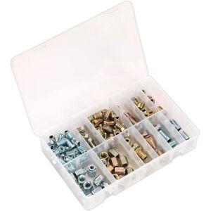 Sealey AB068BPN Brake Pipe Nut Assortment - 200pcs Sealey AB068BPN Brake Pipe Nut Assortment - 200pcs