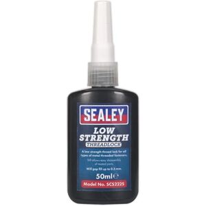 Sealey SCS222S Low Strength Thread Lock - 50ml Sealey SCS222S Low Strength Thread Lock - 50ml