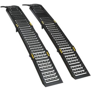 Sealey FCR500 Steel Folding Loading Ramps - 500Kg Capacity Sealey FCR500 Steel Folding Loading Ramps - 500Kg Capacity