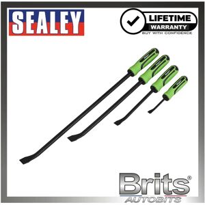 Sealey Siegen S01138 Angled Prybar Set with Hammer Cap - Pry Bar Set Sealey Siegen S01138 Angled Prybar Set with Hammer Cap - Pry Bar Set