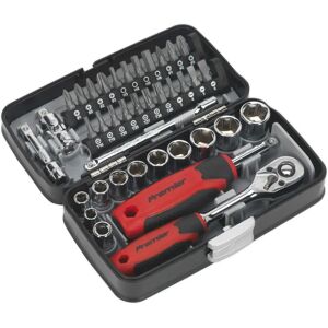 Sealey AK8945 Socket & Bit Set - 38Pc - 1/4In Sq Drive Sealey AK8945 Socket & Bit Set - 38Pc - 1/4In Sq Drive