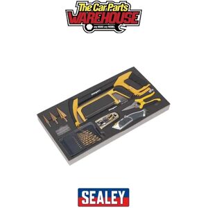 Sealey S01133 Tool Tray with Cutting & Drilling Set - 28pc Sealey S01133 Tool Tray with Cutting & Drilling Set - 28pc