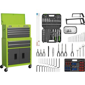 Sealey AP2200COMBOHV Topchest & Rollcab Combination 6 Drawer Tool Kit 128pcs Sealey AP2200COMBOHV Topchest & Rollcab Combination 6 Drawer Tool Kit 128pcs