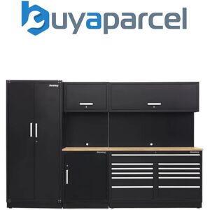 Sealey APMSCOMBO2W Modular Storage System Combo - Oak Worktop Sealey APMSCOMBO2W Modular Storage System Combo - Oak Worktop