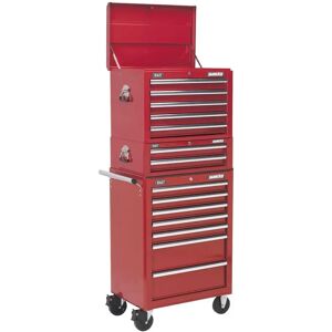 Sealey APSTACKTR Topchest, Mid-Box & Rollcab - Red Tool Chest Sealey APSTACKTR Topchest, Mid-Box & Rollcab - Red Tool Chest
