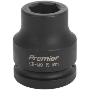 Sealey Sealey IS3419 Impact Socket - 19mm, 3/4" Square Drive - Impact Socket Sealey Sealey IS3419 Impact Socket - 19mm, 3/4" Square Drive - Impact Socket