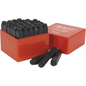 Sealey AK8298 Letter & Number Punch Set - 36 Piece, 10mm Sealey AK8298 Letter & Number Punch Set - 36 Piece, 10mm