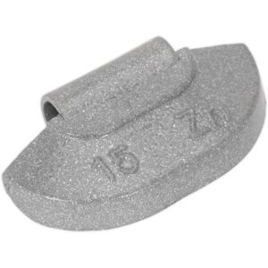 Sealey WWSH15 Zinc Hammer-On Steel Wheel Weights - 15G - Pack of 100 Sealey WWSH15 Zinc Hammer-On Steel Wheel Weights - 15G - Pack of 100