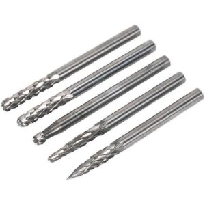 Sealey MCBSET01 Micro Carbide Burr Set - Portable Precision Tool Sealey MCBSET01 Micro Carbide Burr Set - Portable Precision Tool
