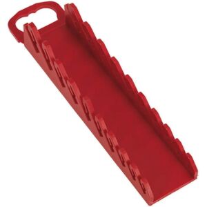 Sealey WR10 Spanner Rack - Capacity 10, Organizes Tools Sealey WR10 Spanner Rack - Capacity 10, Organizes Tools